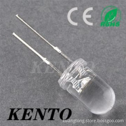 5mm DIP Water clear Short legs Round bullet Red Ultra bright LED Diode
